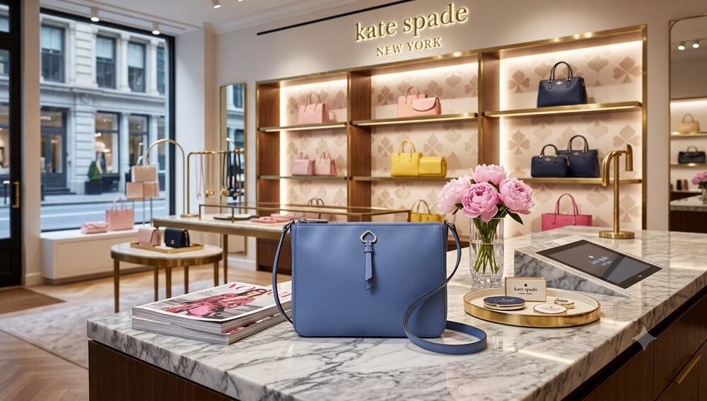 Kate Spade Adel Crossbody – Blueberry Cobbler EUC
